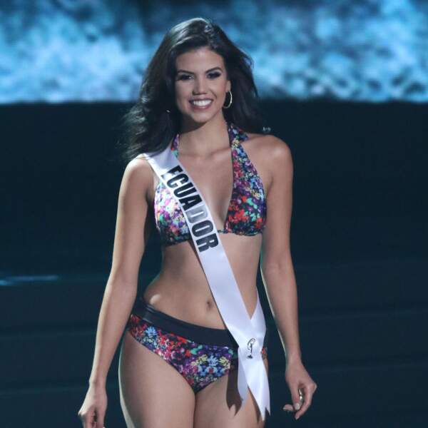 Miss Equateur en version concours de beauté
