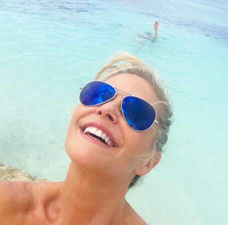 Christie Brinkley en vacances