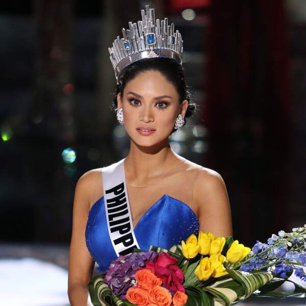 Miss Philippines qui a remporté le titre de Miss Univers 2015 en version concours de beauté
