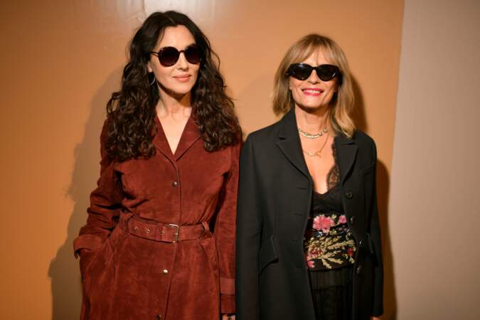 Monica Bellucci et Isabella Ferra, au défilé Christian Dior, le 21 janvier 2019 pour la semaine de la haute couture