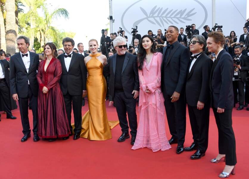 Cannes - Montée des Marches pour le 70ème anniversaire : Le jury