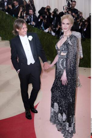 Keith Urban and Nicole Kidman en Alexander McQueen