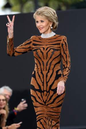 Le Défilé L'Oréal Paris show - Jane Fonda