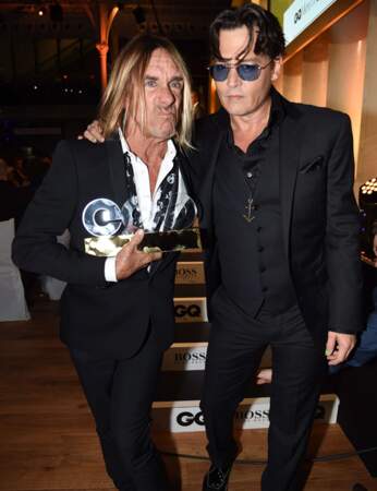 Iggy Pop et Johnny Depp : Rock'n Roll Attitude !!!