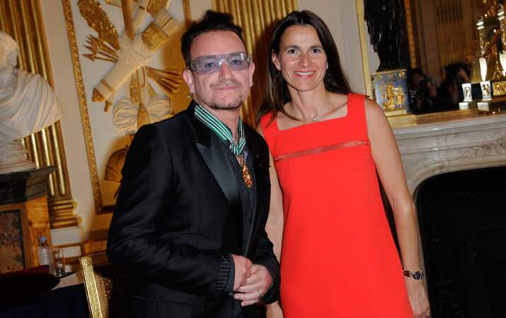 Bono et Aurélie Filippetti