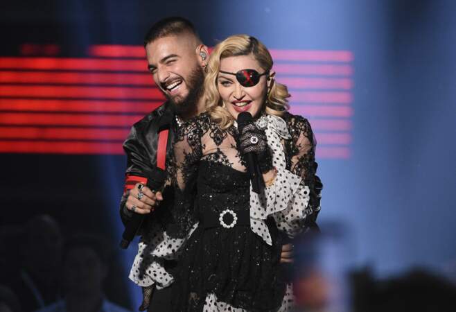 Madonna et Maluma aux Billboard Music Awards