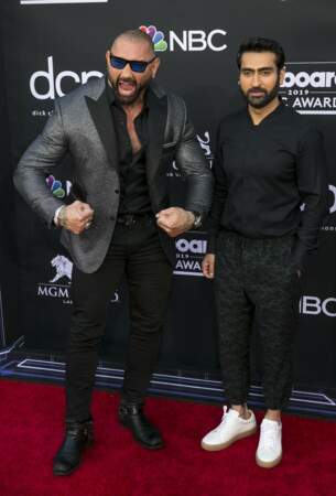 Dave Bautista (Drax) et Kumail Nanjiani aux Billboard Music Awards