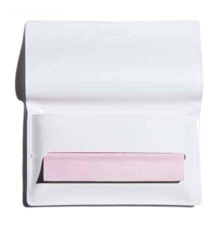 Retouches matifiantes, Shiseido, 24€ les 100 papiers