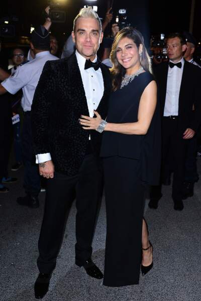 Robbie Williams et son épouse Ayda Field