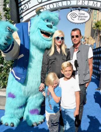 Sulli, Gwen Stefani, son mari Gavin Rossdale et leurs enfants Zuma et Kingston