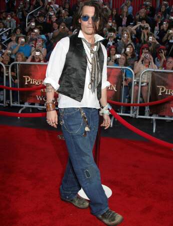 Johnny Depp en mai 2007