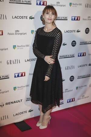 Isabelle Huppert et sa fille Lolita Chammah radieuses aux Trophées du film français