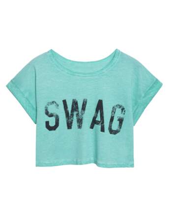 Tee shirt imprimé « swag », 12,99€, Jennyfer.