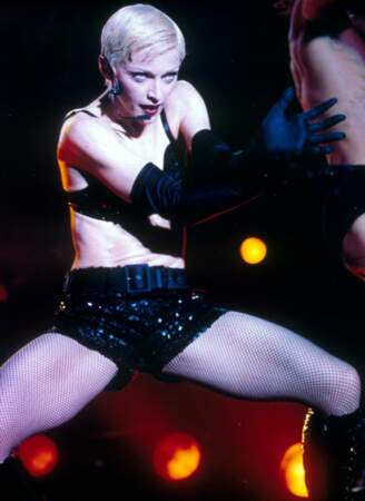 Madonna sur scène...