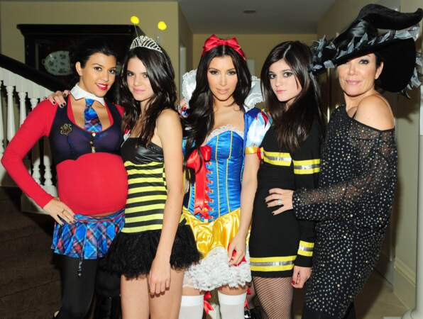 Kourtney, Kendall, Kim, Kylie et Kris (presque) toutes nos Kardashian préférées prête à fêter Halloween 2009 !