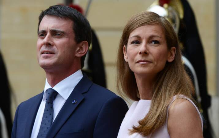 ... où les attendent Manuel Valls et son épouse, Anne Gravoin