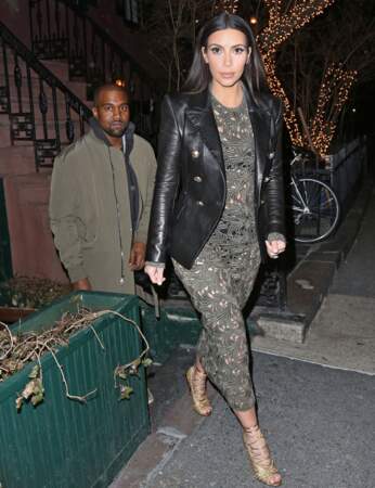 Kim et Kanye viennent de dîner avec Anna Wintour au Waverly Inn de New York