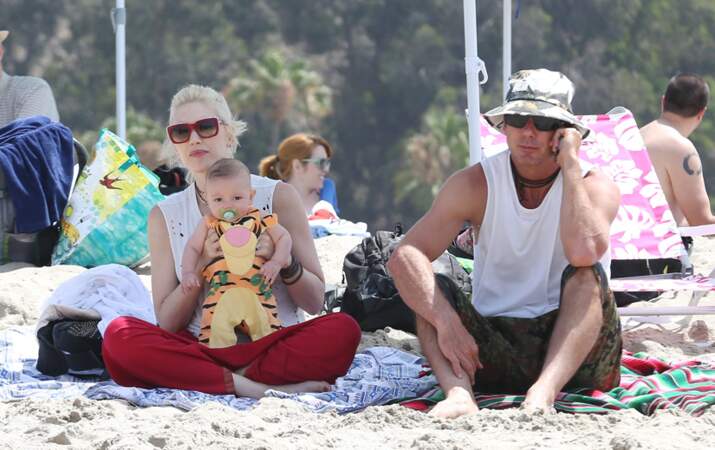 C'est l'amour à la plage, ah ouh tcha tcha tcha (Gwen Stefani Gavin Rossdale et Apollo)