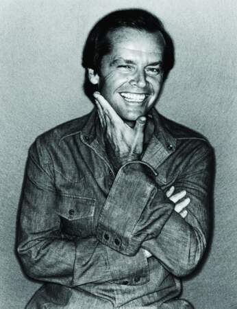 Portrait de Jack Nicholson, exposition "Bailey's Stardust"