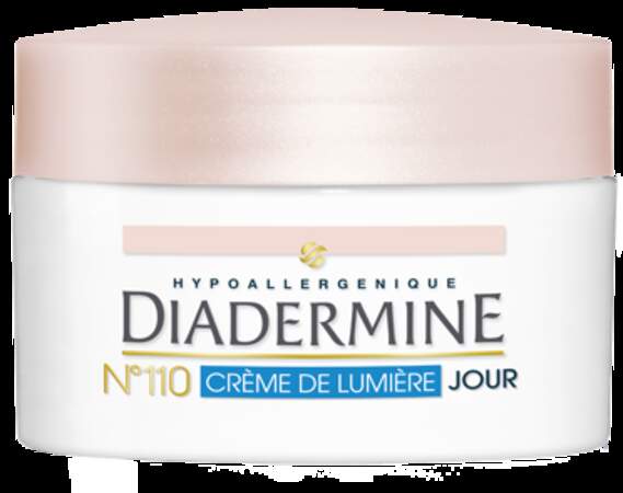 Crème de lumière jour n°110, Diadermine, 12,50€