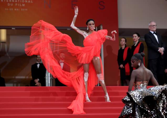 Winnie Harlow au Festival de Cannes 2019