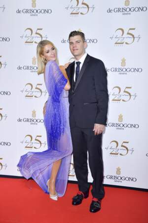 Soirée De Grisogono au Festival de Cannes 2018 : Paris Hilton et son fiancé Chris Zylka
