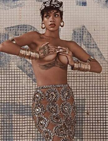 Rihanna pour Vogue Brésil 