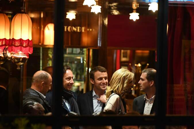 Emmanuel Macron a été vu avec Stéphane Bern