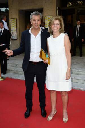Gala Amnesty International - Bernard de la Villardière et Anne, son épouse