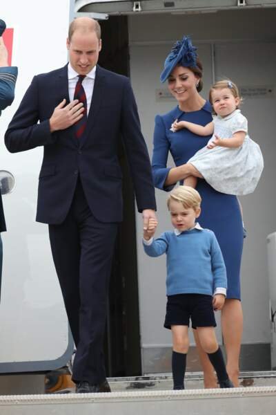 Kate Middleton, le prince William et leurs enfants sont en visite officielle au Canada