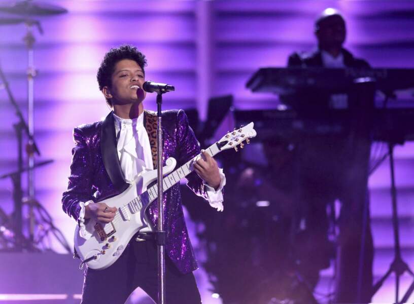 Grammy Awards - Bruno Mars sur scène