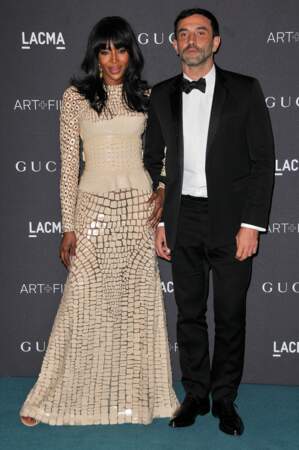 Naomi Campbell en Givenchy et Riccardo Tisci