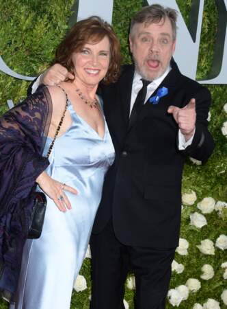 Tony Awards 2017 : Mark Hamill et sa femme Marilou York