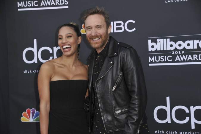 Jessica Ledon et David Guetta aux Billboard Music Awards