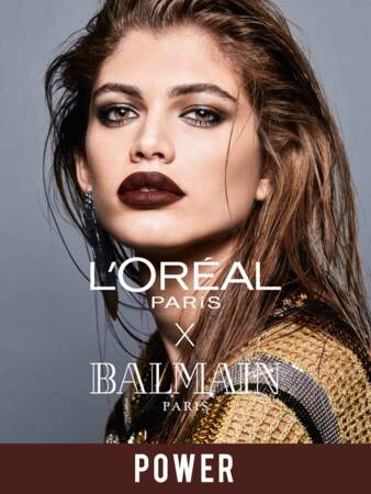 L'Oréal Paris x Balmain : Power, un marron foncé