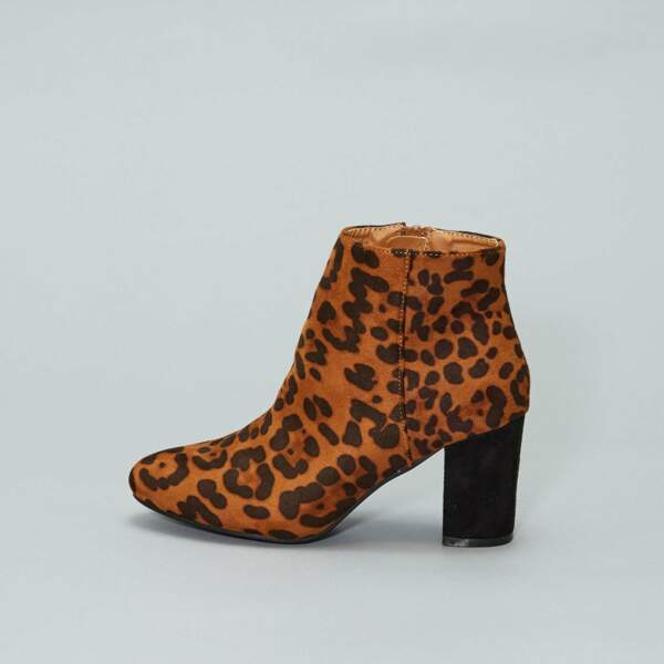 Boots léopard, Kiabi (exclub web), 30€
