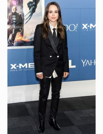 Ellen Page ne quitte plus son style boyish...