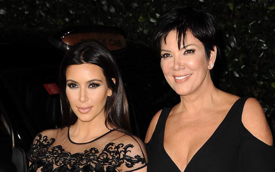 Kris Jenner et sa fille Kim Kardashian