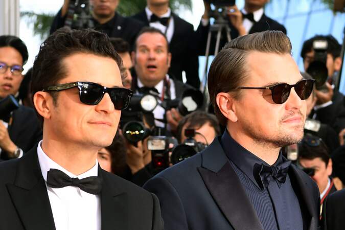 Cannes 2019 : Orlando Bloom et Leonardo DiCaprio