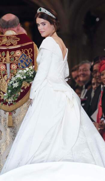 La mariée, la princesse Eugenie