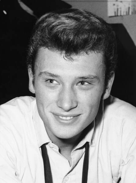 Johnny Hallyday à 17 ans en 1960, année où il a débuté sa carrière
