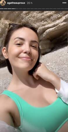 Agathe Auproux : ses vacances sexy en Grèce