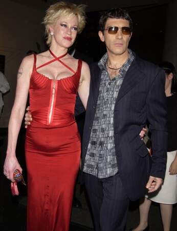 Melanie Griffith et Antonio Banderas en 2003