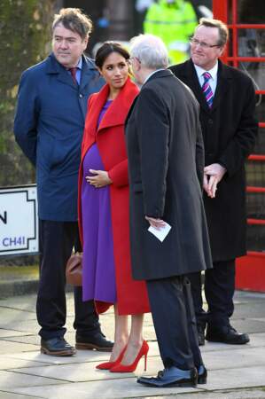 Meghan Markle et le prince Harry en visite à Birkenhead