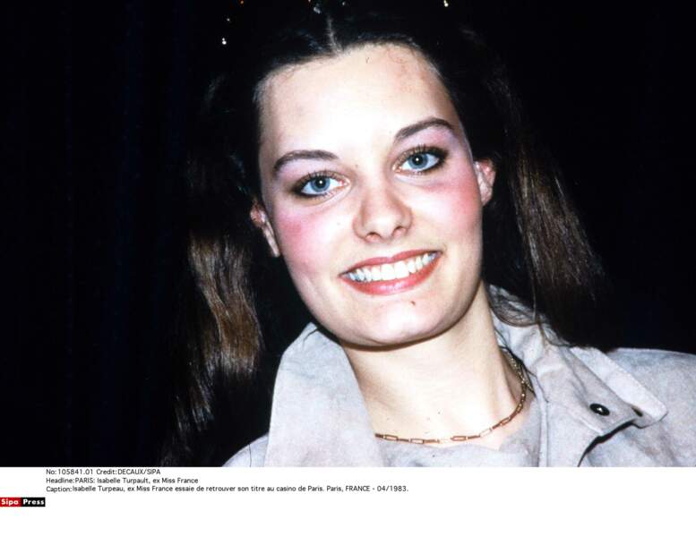 Isabelle Turpault, Miss France 1983, avait été destituée pour des clichés sexy