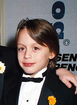 Et son frère à l'écran et dans la vie, Kieran Culkin, ici en 1990 à l'âge de 8 ans