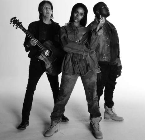 N°12. Rihanna, Kanye West, Paul McCartney - FourFiveSeconds