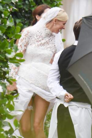 Même le jour de son mariage, Nicky Hilton a trouvé le moyen de nous montrer sa culotte...