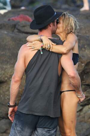 C'est l'amour à la plage : Chris Hemsworth et Elsa Pataky 