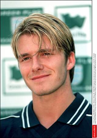 David Beckham en 1998: il cède à la colo